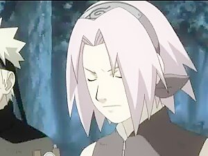 Naruto Fucking Sakura in this Scene and Cover her Face with Lots of Cum