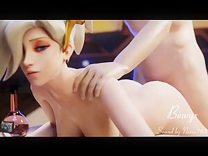 Mercy Doggystyle OW Overwatch 3D NSFW Animation with Sound